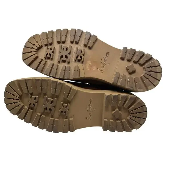 Sam Edelman Laguna Chelsea Boots Tan Suede Lug Sole Ankle Booties Women’s 11 - Picture 12 of 14